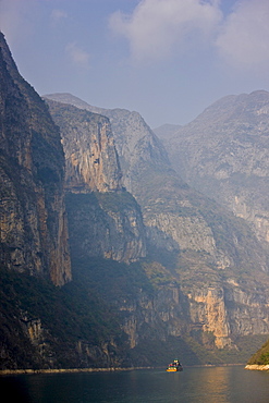 Qutang Gorge, part of the Three Gorges on the Yangtze River, China