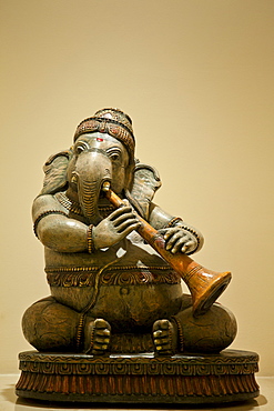 Iconic Ganesha Hindu elephant statue in The Imperial Hotel, New Delhi, India