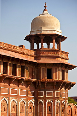 Agra Fort the Jahangir Mahal, zenana palace residence of Rajput wives of Mughal Emperor Akbar