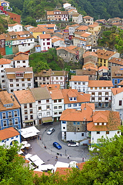 Fishing village of Cudillero in Asturias, Spain