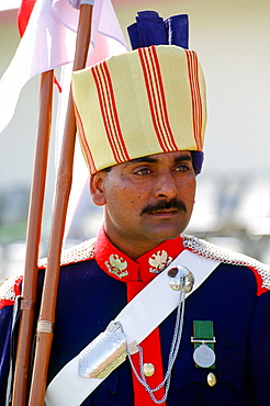 A member of the Sixty First Cavalry Guard in India