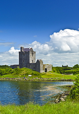 Dunguaire Castle, restored 16th Century tower house, Kinvara, County Galway, Ireland