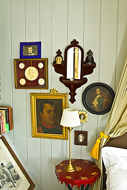 The Napolean Room at the traditional Quay House Hotel, Clifden, County Galway, Ireland