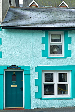 Quaint fisherman's cottage at Aberdyfi, Aberdovey, Snowdonia, Wales