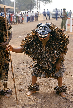 Local people at cultural festival in Bamenda, Cameroon, West Africa