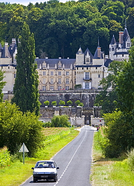 Chateau d'Usse at Rigny Usse in the Loire Valley, France