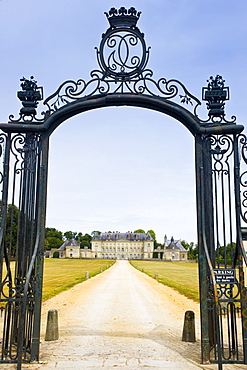 Chateau de Montgeoffroy, 18th Century manor house, by architect Jean-Benoit-Vincent Barre, near Angers, France