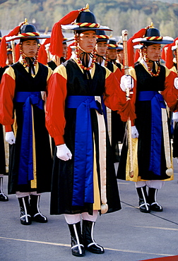 Cultural display in Seoul, South Korea