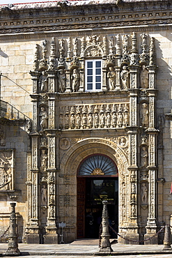 Parador Hostal de los Reyes Catolicos, UNESCO World Heritage Site, Santiago de Compostela, Galicia, Spain, Europe