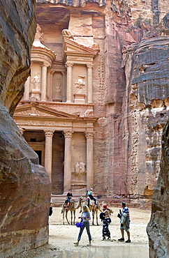 The Treasury Building, Petra, Jordan