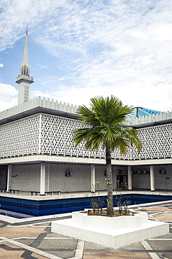 The National Mosque of Malaysia, Kuala Lumpur, Malaysia, Southeast Asia, Asia 