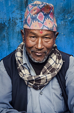 A local man, Bhaktapur, Nepal, Asia