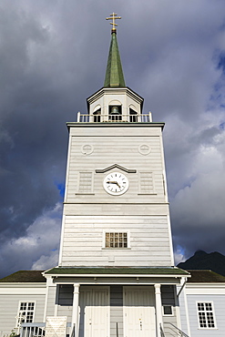 St. Michael's Cathedral, historic Russian Orthodox building, rare sunny day, Sitka, Baranof Island, Southeast Alaska, United States of America, North America