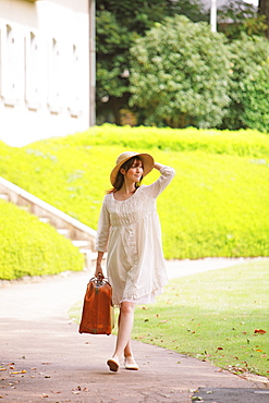 Japanese Woman Travelling