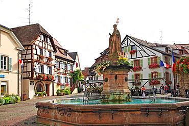 France, Alsace, Haut-Rhin, Eguisheim