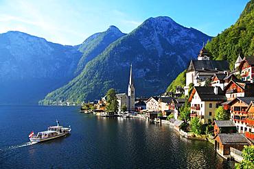 Austria, Salzkammergut, Hallstadt, UNESCO World Heritage Site