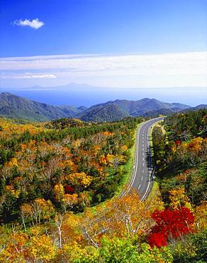 Shiretoko Crossing and Kunashiri Island, Hokkaido, Japan