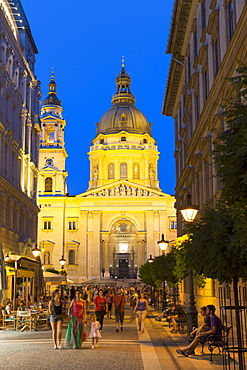 View of St Stephen's Basilica, Budapest, Hungary