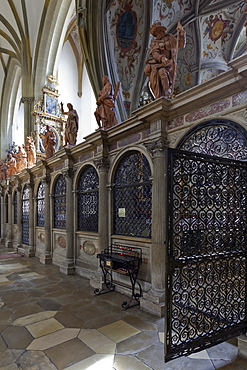 St. Ulrich's and St. Afra's Abbey in Augsburg, Bavaria, Germany