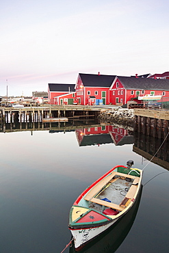 View of Lunenburg Harbour, Nova Scotia, Canada