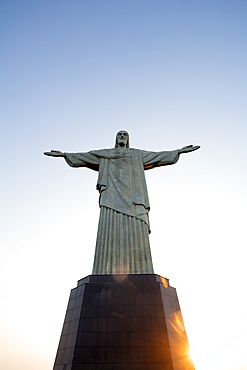 The Cristo Redentor (Christ the Redeemer) statue on Corcovado, Rio de Janeiro, Brazil, South America