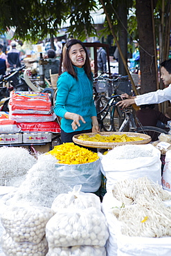 Monywa market, Monywa, Sagaing, Myanmar, Southeast Asia