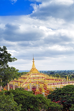 Thanboddhay (Thambuddhei) Paya Buddhist temple, Monywa, Sagaing, Myanmar (Burma), Southeast Asia