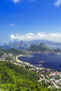 Rio de Janeiro from Niteroi, Rio de Janeiro, Brazil, South America