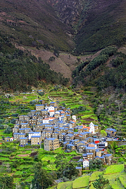 Piodao village, Serra da Estrela, Coimbra District, Portugal, Europe