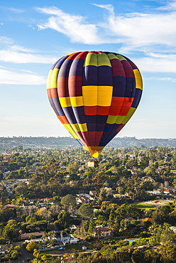 Hot air balloon, Encinitas, California, United States of America, North America