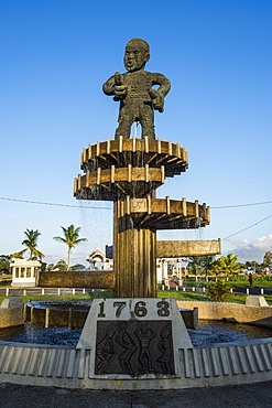 Cuffy Monument of the revolution of 1763, Georgetown, Guyana, South America