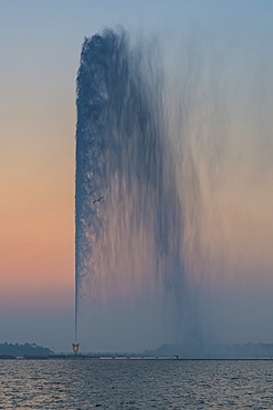 The largest fountain in the world, Corniche, Jeddah, Saudi Arabia, Middle East