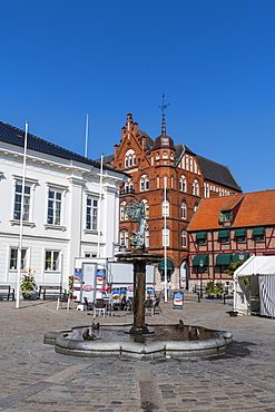 Historic town of Ystad, Sweden, Scandinavia, Europe