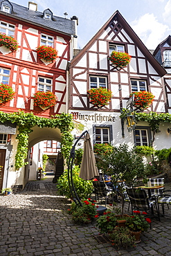 The old town of Beilstein on the Moselle River, Rhineland-Palatinate, Germany, Europe