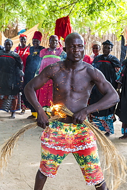 Voodoo ceremony in Dogondoutchi, Niger, West Africa, Africa