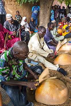 Voodoo ceremony in Dogondoutchi, Niger, West Africa, Africa