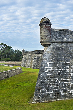 Castillo de San Marcos, St. Augustine, oldest continuously occupied European-established settlement, Florida, United States of America, North America