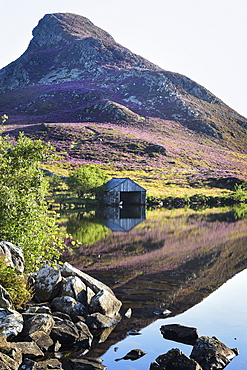 Cregannen Lake, Dolgellau, Gwynedd, North Wales, United Kingdom, Europe