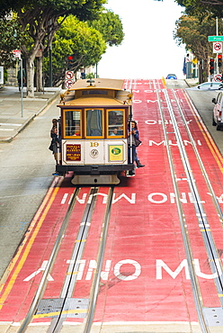 Trams (cable car), San Francisco, California, United States of America, North America