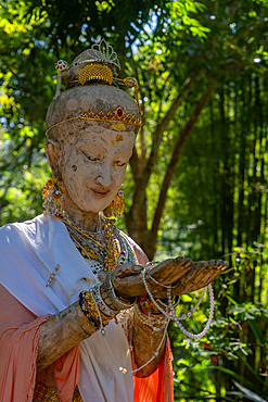 Wat Pha Lat Buddhist temple in the hills above Chiang Mai, Thailand, Southeast Asia, Asia