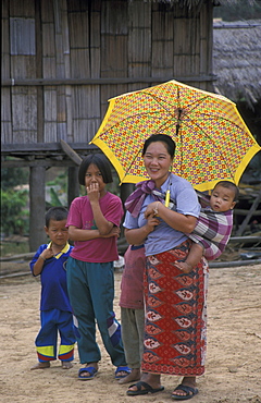 Thailand lahu tribal village, nasiri, near chiang mai