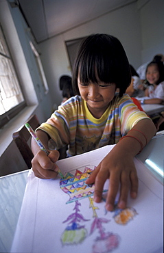 Thailand child development center for refugee children, chiang mai