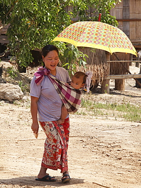 Thailand nasiri village of the lahu tribe, chiang mai