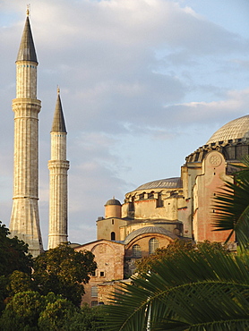 Turkey haghia sophia museum, a former byzantine church dedicated in 537 ad by emperor justinian, and later converted into a mosque by the ottomans. Istanbul