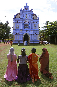 India - religion - christian good friday at st. Marys church, valiapally, kerala