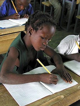 Burkina school provided by crs in