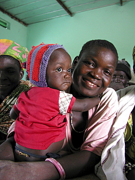 Burkina woman and