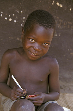 Mozambique boy of metangula, nyassa province
