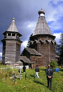 Russia disused orthodox curch at tsorginitsi, vazhini, saint petersburg oblast