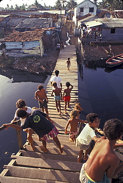 Brazil the favela of peixhinos, recife